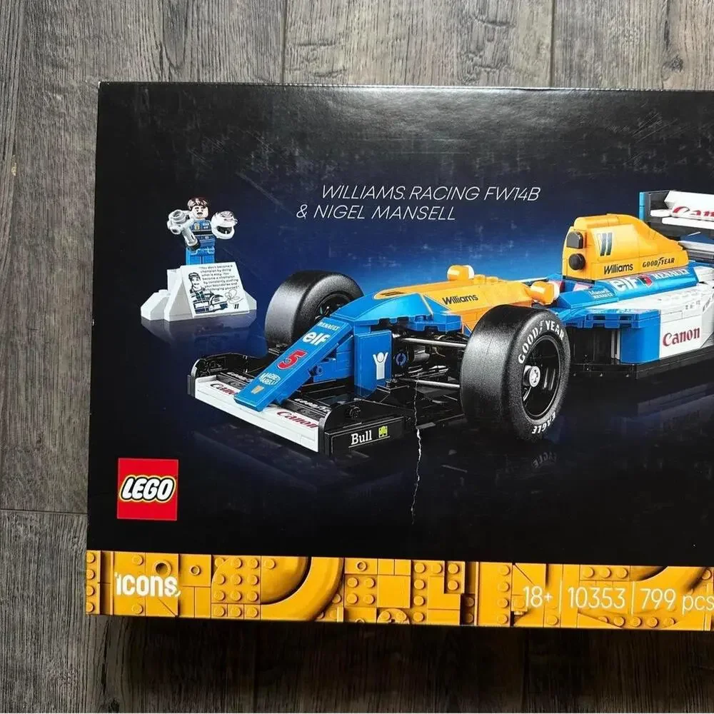 Lego Icons Williams Racing Car F1 FW14B & Nigel Mansell - Set 10353